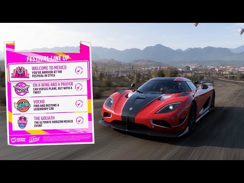 Forza Horizon 5 Goliath Race Koenigsegg Agera RS