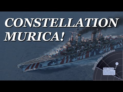 Constellation Review! Tier 8 American Battleship 10.5