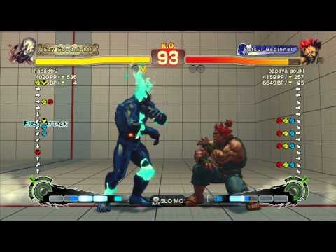 SSF4 AE: inaba360 (Seth) vs Papaya (Akuma) - Ranked Match (720p HD)