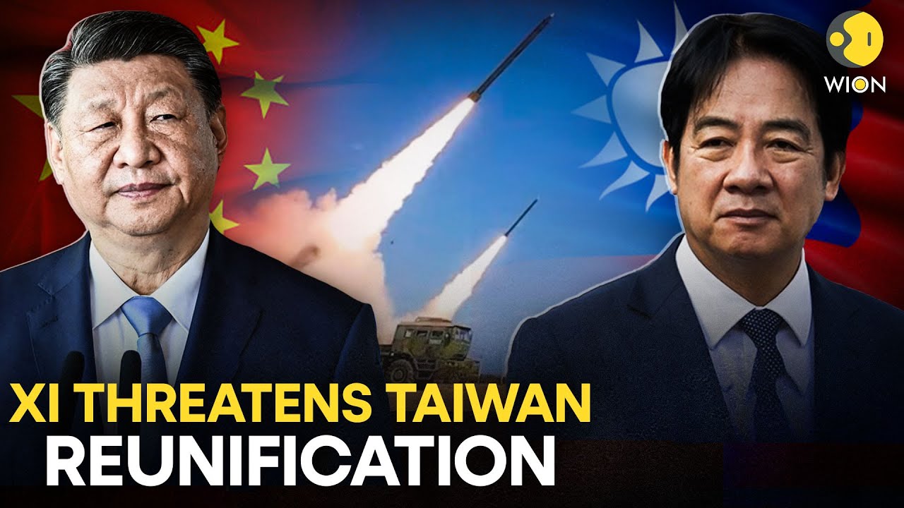 China-Taiwan Tensions LIVE: Xi Jinping Vows Reunification with Taiwan After Military Drills | WION