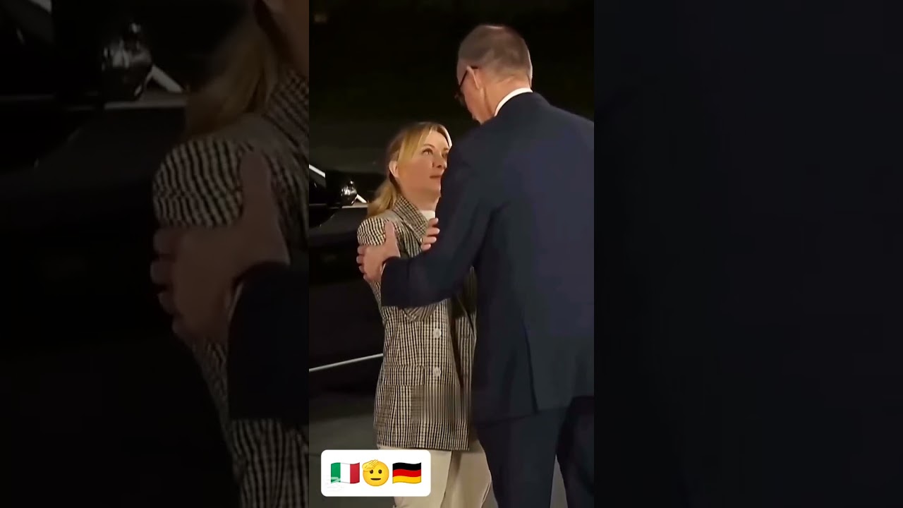 Meloni attitude entry🇮🇹🫡🇩🇪#shorts #reels #ytshorts #attitude #entry #meloni #germany #italy