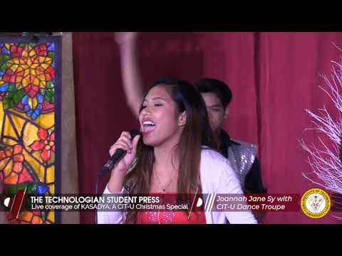 All I want for Christmas (Mariah Carey cover) - Joannah Jane Sy w/ CIT-U Dance Troupe Dance No.