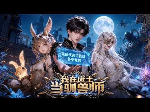 穿越蠻荒世界，覺醒馴獸師系統，收服萬千異獸，從零建造一座無敵巨獸城池！ #動漫 #穿越