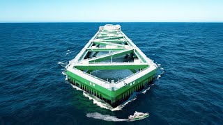 Inside the Ocean’s Largest Farm — You Won’t Believe How This Giant Shi