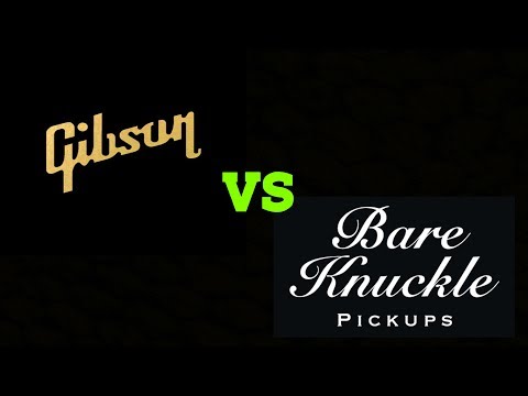 Gibson 57 Classic vs Bare Knuckle Riff Raff - Quick Comparison - Gibson SG.
