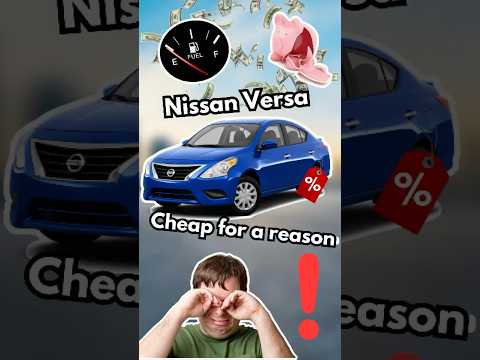Is the Nissan Versa Worth It? Spoiler Alert: No.  #lowcostcars #cartok #nissan #cars