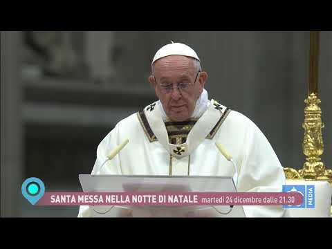 "Santa Messa nella notte di Natale" martedì 24 dicembre dalle 21.30 su Tv2000