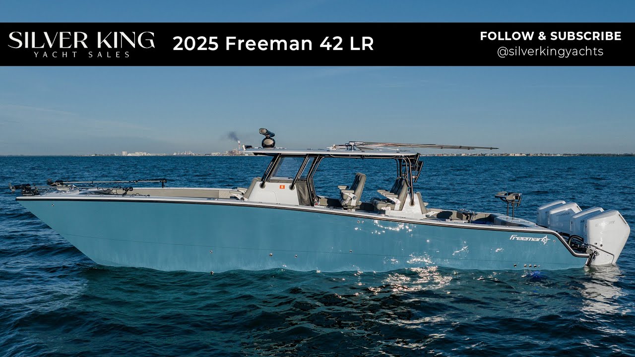 REEL BLESSED 2025 Freeman 42 for sale in Tampa, Florida by Silver King Yachts