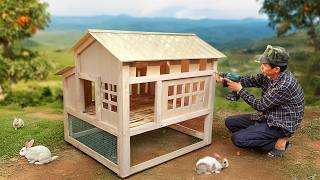 Tips to build cheap rabbit cage from discarded wood
