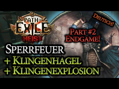 PoE 3.12 Sperrfeuer + Klingenhagel&Klingenexplosion (Barrage CoC Bladefall) - Assassin | #2 Endgame