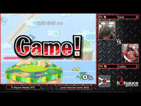 Loser Bracket Semis (Toast vs Cubby)
