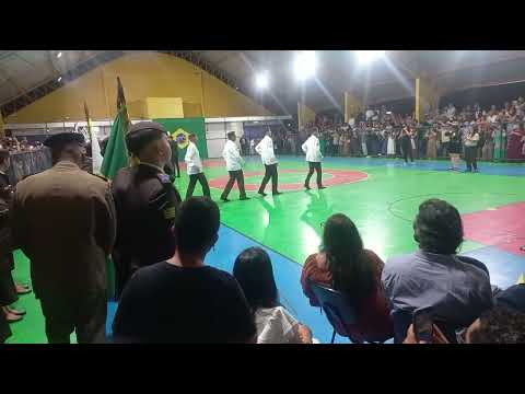 Desfile Despedida Alunos Colégio Polícia Militar Águas Lindas de Goiás 