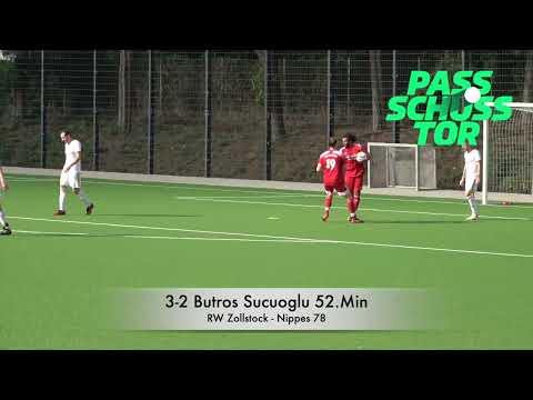 SV Rot-Weiss Köln-Zollstock - TFG Köln-Nippes 1878 I Pass Schuss Tor