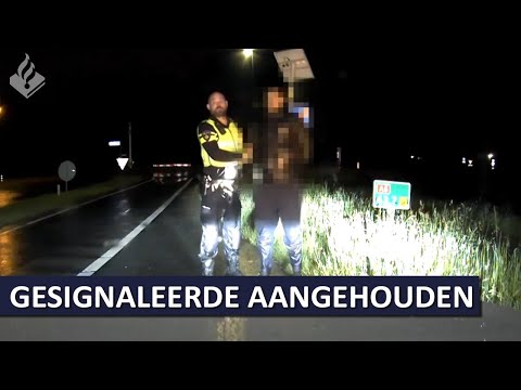 Politie Landelijke Eenheid | Gesignaleerde probeert te vluchten | Vervoer lachgas | Dienst Infra