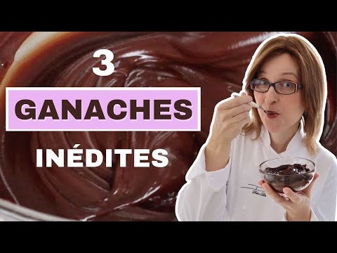 CHOCOLATE GANACHE No Cream, No Chocolate, Water Ganache - 3 Easy Recipes for your Cakes