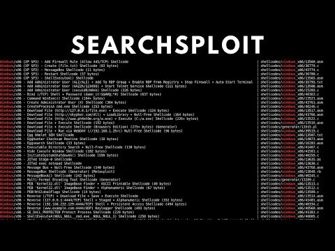 SearchSploit - Searching For Exploits