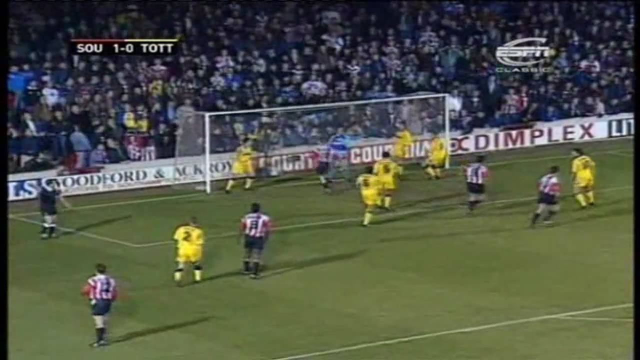 Southampton 2-6 (aet) Tottenham 1995 (Rosenthal ha...