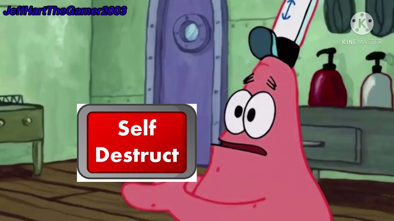 Patrick, that’s a self destruct button.