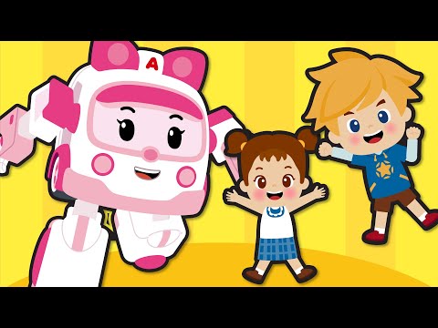 Daily life Safety with AMBER Opening Song│Robocar POLI Theme Song│Daily Safety Song│Robocar POLI TV