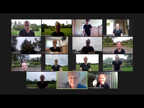 Valmieras Kultūras centra tautas deju ansambļa "Gauja" studijas 7.-9. klašu  grupa