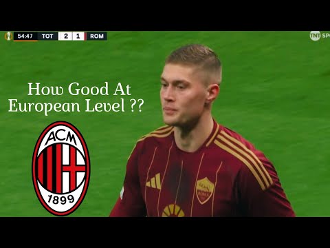 Artem Dovbyk VS Tottenham 2025 - AC Milan Striker Target