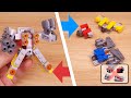 Micro LEGO brick combiner transformer mech - Grayman