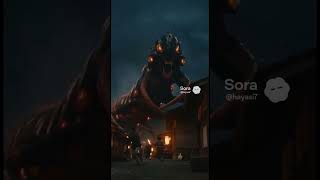 sora2 様々な妖怪村を襲う