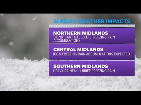 Winter weather threat in South Carolina: What to expect