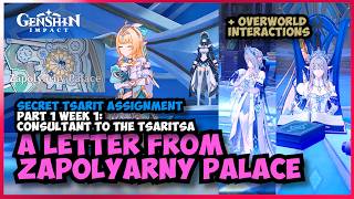 A letter from Zapolyarny Palace [Secret Tsarit Assignment] 7.1 Genshin Impact