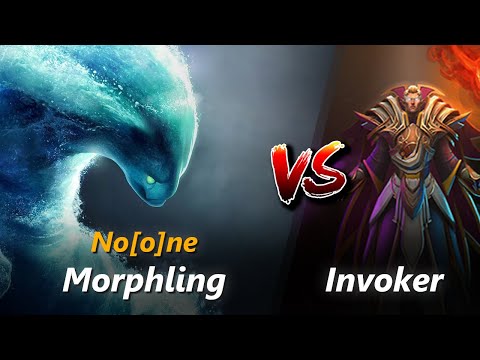 How to Morphling mid vs Invoker (feat. No[o]ne) | First 10 minutes