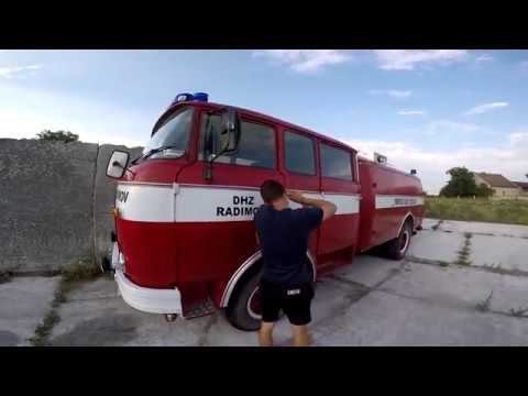 Nočná hasičská súťaž v Radimove