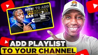 How To Add A PLAYLIST To Your YouTube Channel Homepage (The New Way)