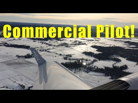 I'm a Commercial Pilot!