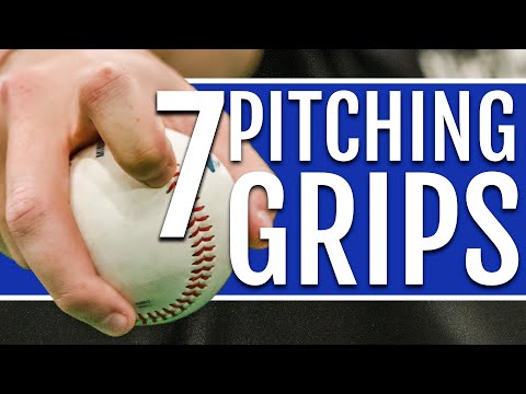 7 Baseball Pitching Grips (Cheat Sheet Included!)