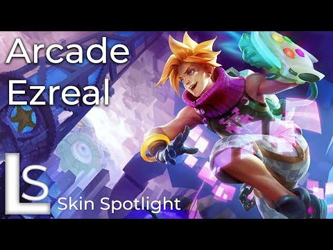 Arcade Ezreal - Skin Spotlight - Arcade Heroes Collection - League of Legends