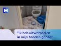 Manuels appartement overstroomd met 'schijtwater' van bovenburen
