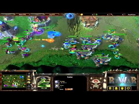 Rstarts.Th000 (HU) vs DK.Lyn (ORC) - Game 1 - WarCraft 3 gameplay - RN333