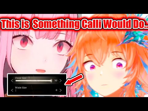 Kiara Calls Out Calli After Realizing You Can Make Characters Like This..【Hololive EN】 Kiara Calls Out Calli After Realizing You Can Make Characters Like This..【Hololive EN】