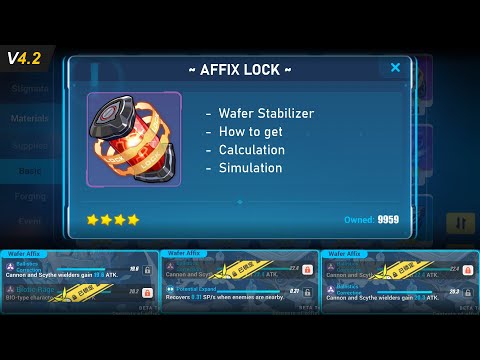 V4.2 - Affix Lock - Wafer Stabilizer | Honkai Impact 3