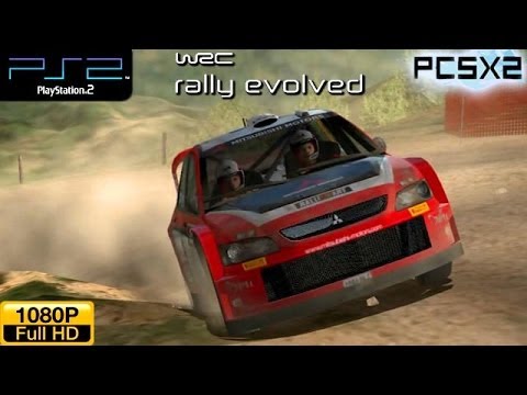 WRC Rally Evolved - PS2 Gameplay (Mitsubishi Lancer WRC05)  1080p part 6 (PCSX2)
