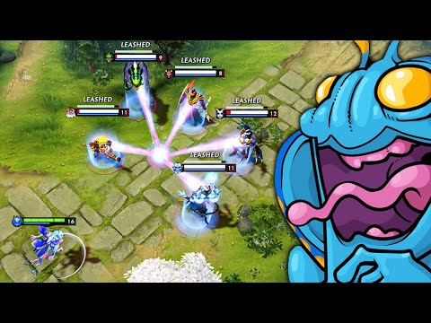 PUCK SOLO CARRY WHEN TEAM IS GONE IN DOTA 2