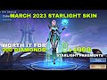 PURCHASING MARCH STARLIGHT SKIN IS WORTH IT MOBILE LEGENDS BANG BANG