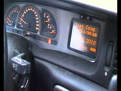 Opel Vectra 2,5 V6 test driving in Kuopio, Finland