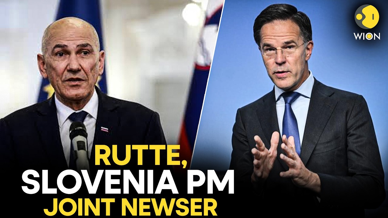 LIVE: NATO Chief Mark Rutte Holds Joint Press Conference With Slovenia's PM Janez Janša | WION