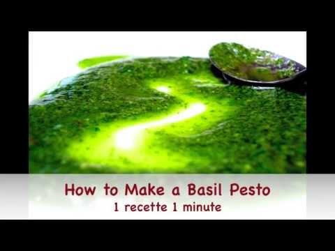 How to Make Basil Pesto Sauce / Classic Italian Recipe, Quick & Easy way to Learn