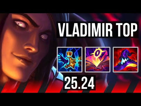 VLADIMIR vs RIVEN (TOP) | Good KDA: 19/1/1 | EUW Master | 25.24