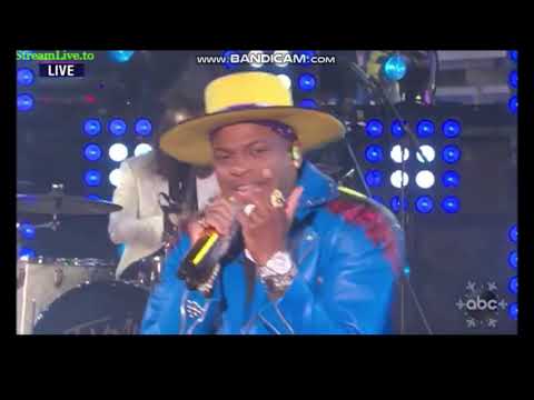 Jimmy Allen Performs Freedom Was a Highway In Times Square on New Year's Eve