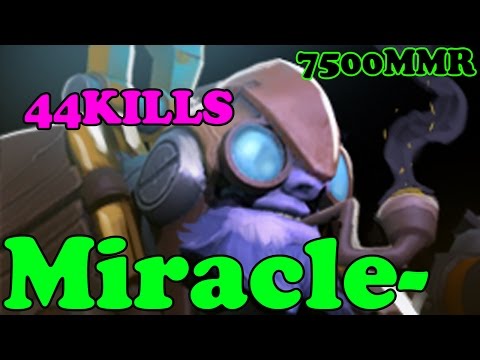 Dota 2 - Miracle 7500 MMR Plays Tinker vol 3# - Ranked Match Gameplay