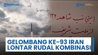 Gelombang Ke-93 Iran Lontarkan Rudal Kombinasi ke Vital Israel, Dilakukan Bersama dengan Hizbullah