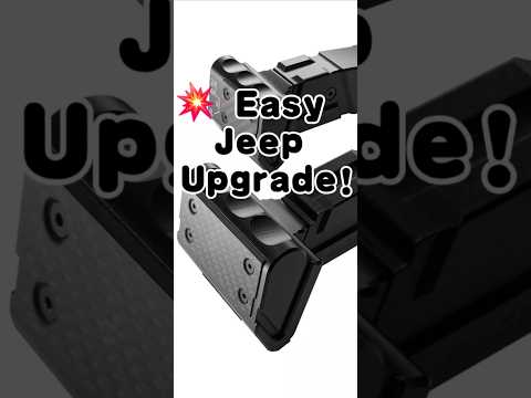 💥 Easy Jeep Upgrade! Install OMU Gear Shift & Transfer Case Handle Kit for JK Wrangler
